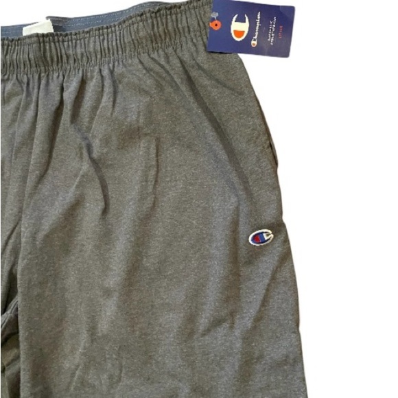Champion Men’s Charcoal Lounge Athletic Sweatpants elastic waist drawstring 2XL - Picture 4 of 9